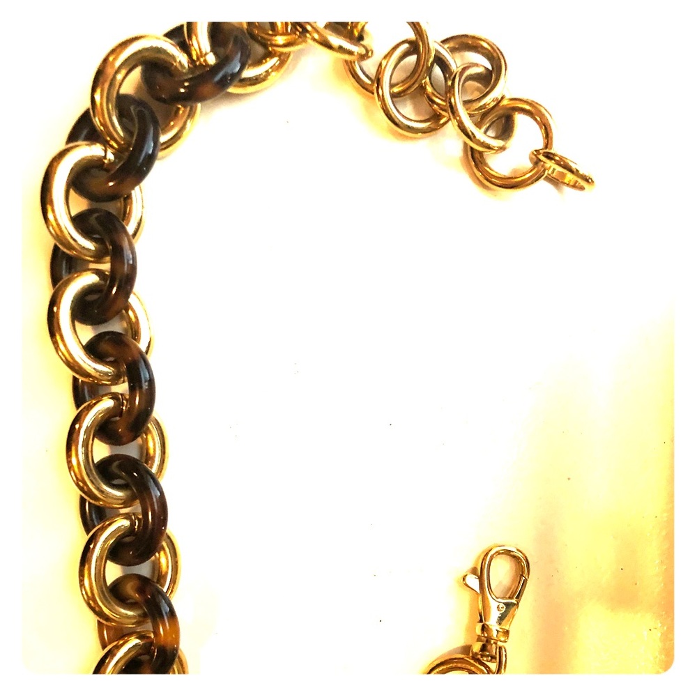 Michael kors tortoise necklace